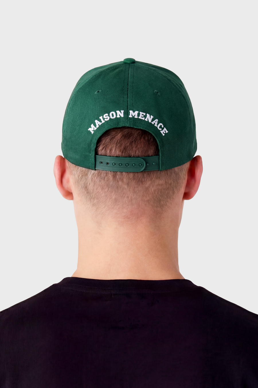 Maison Menace Signature Hat in Cactus – Cotton Twill and Polyester