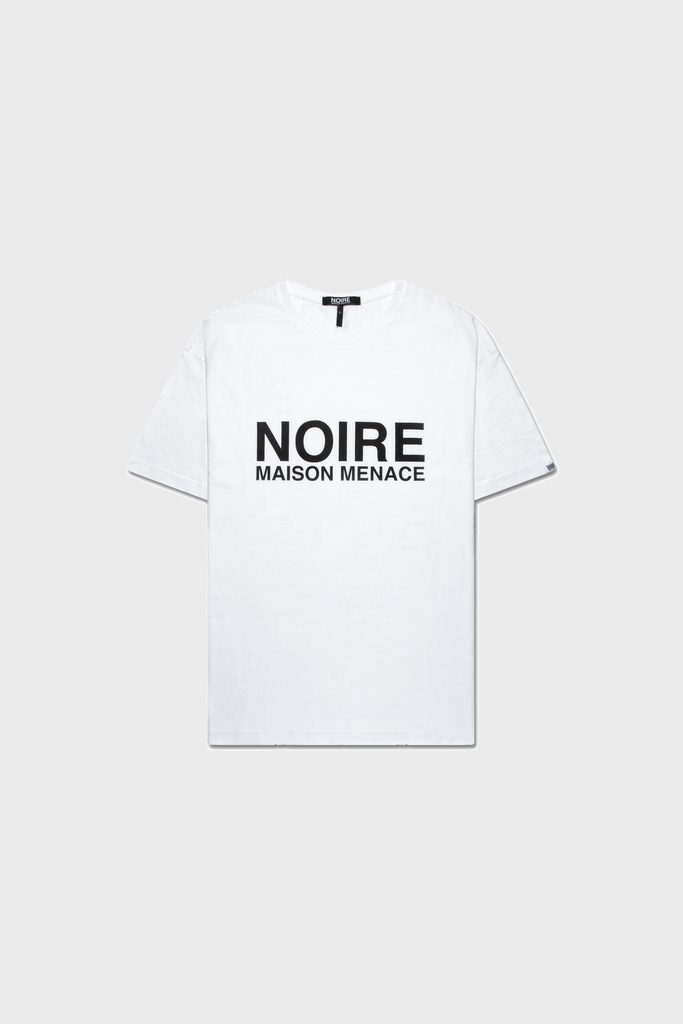 Maison Menace Noire White T Shirt